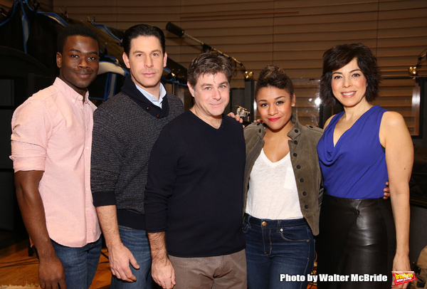 Photo Coverage: In the Recording Studio with A BRONX TALE Image