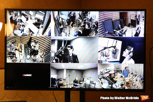Photo Coverage: In the Recording Studio with A BRONX TALE Image