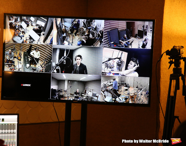 Photo Coverage: In the Recording Studio with A BRONX TALE Image