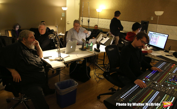 Photo Coverage: In the Recording Studio with A BRONX TALE Image