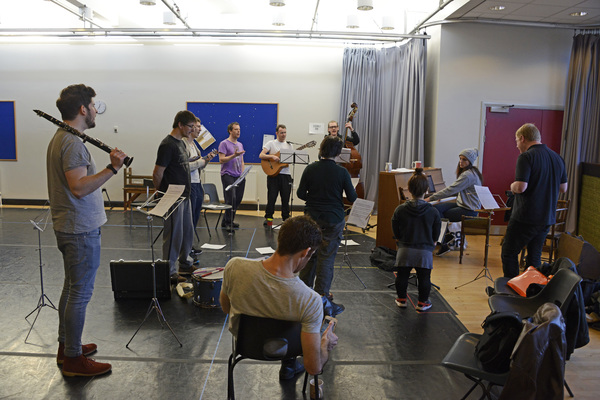 Photo Flash: In Rehearsal for Northern Broadsides' New Adaptation of CYRANO at New Vic Theatre 