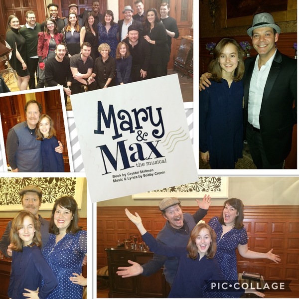 Photo Flash: Shuler Hensley, Sydney Lucas, Julia Murney and More Take Part in MARY & MAX Industry Presentation 