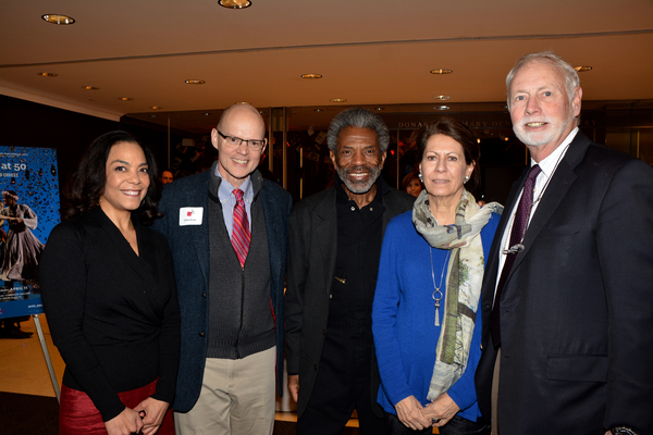 Rachel Leslie, James Bundy, Andre De Shields, Gaily Beinecke and John B. Beinecke  Photo