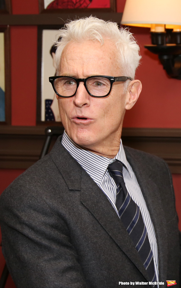 Photo Coverage: THE FRONT PAGE's John Goodman and John Slattery Get Immortalized at Sardi's! Image