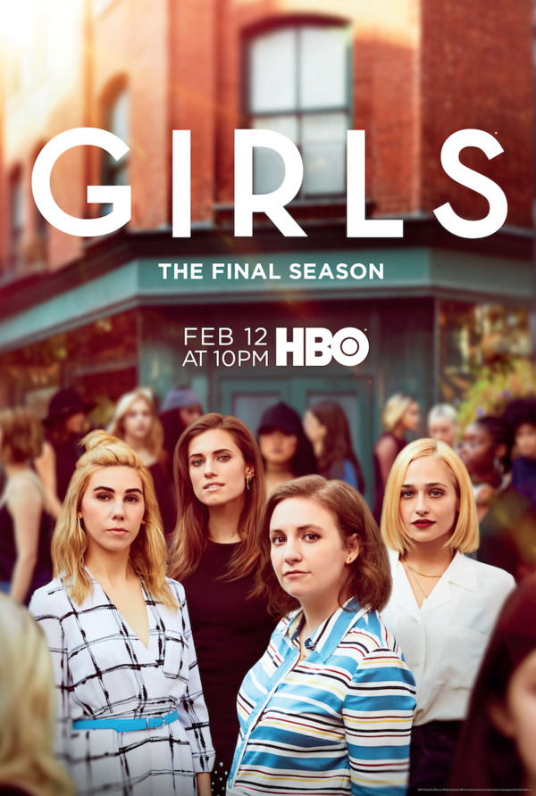 Photo Flash: HBO Reveals Key Art for Final Season of GIRLS 