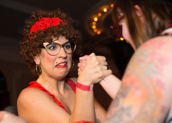 Photo Flash: The Chicago League of Lady Arms Wrestlers  Return Valentine's Day Weekend for CLLAW XXVI: Battle of the CLLAWentines 