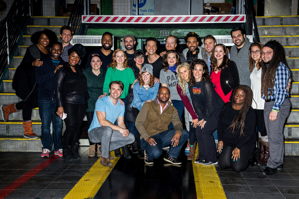 Photo Coverage: A Cappella Group Vocalosity Visits IN TRANSIT on Broadway! Image