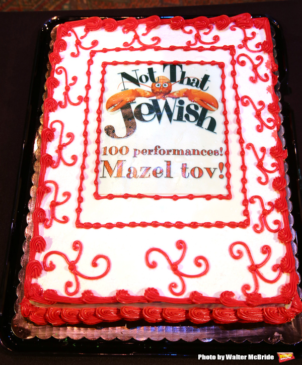 Photo Coverage: NOT THAT JEWISH Celebrates 100th Performance at New World Stages Image