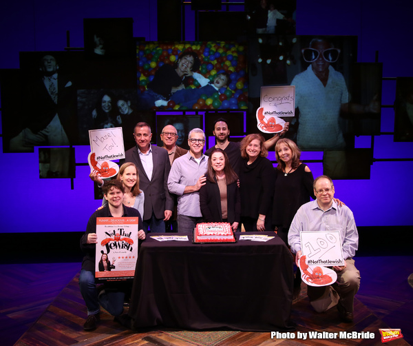 Photo Coverage: NOT THAT JEWISH Celebrates 100th Performance at New World Stages Image