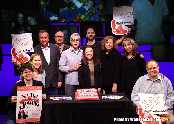 Photo Coverage: NOT THAT JEWISH Celebrates 100th Performance at New World Stages Image