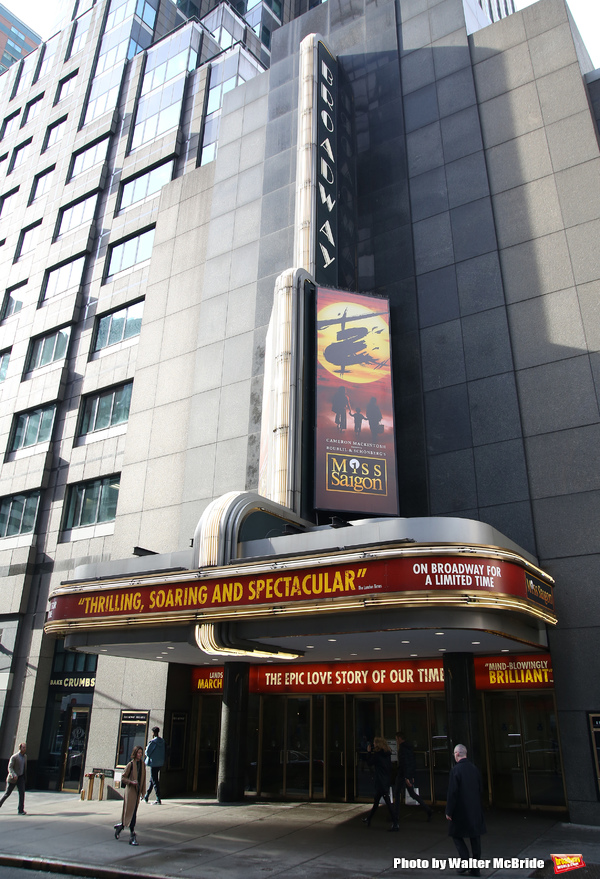 Up on the Marquee: MISS SAIGON Returns Home! Image