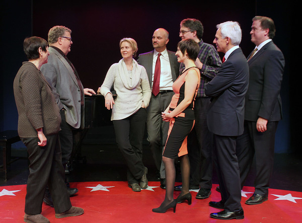 Photo Flash: Cynthia Nixon Drops by MARK FELT, SUPERSTAR at York Theatre Company 