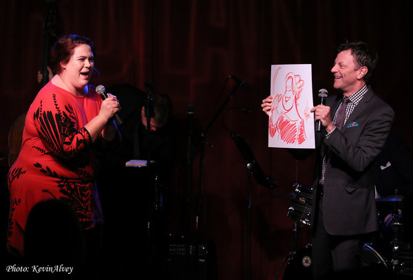 Photo Flash: Performers Gifted with Squigs Drawings at Jim Caruso's Cast Party Image