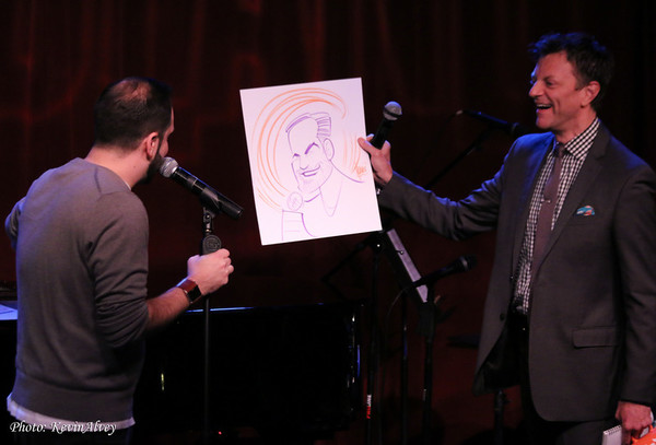 Photo Flash: Performers Gifted with Squigs Drawings at Jim Caruso's Cast Party 