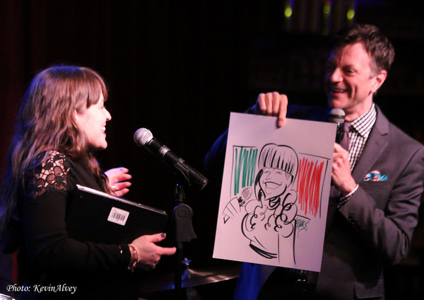 Photo Flash: Performers Gifted with Squigs Drawings at Jim Caruso's Cast Party Image
