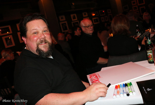 Photo Flash: Performers Gifted with Squigs Drawings at Jim Caruso's Cast Party 