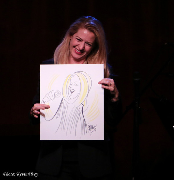 Photo Flash: Performers Gifted with Squigs Drawings at Jim Caruso's Cast Party 