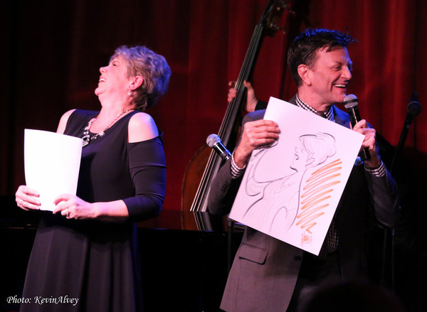 Photo Flash: Performers Gifted with Squigs Drawings at Jim Caruso's Cast Party Image