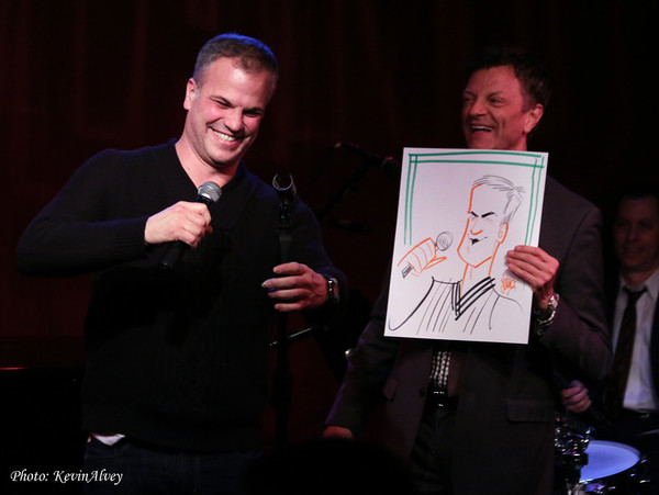 Photo Flash: Performers Gifted with Squigs Drawings at Jim Caruso's Cast Party 