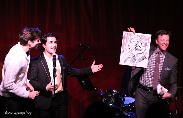 Photo Flash: Performers Gifted with Squigs Drawings at Jim Caruso's Cast Party 