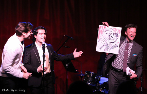 Yannick Bittencourt, Giuseppe Bausilio, and Jim Caruso Photo