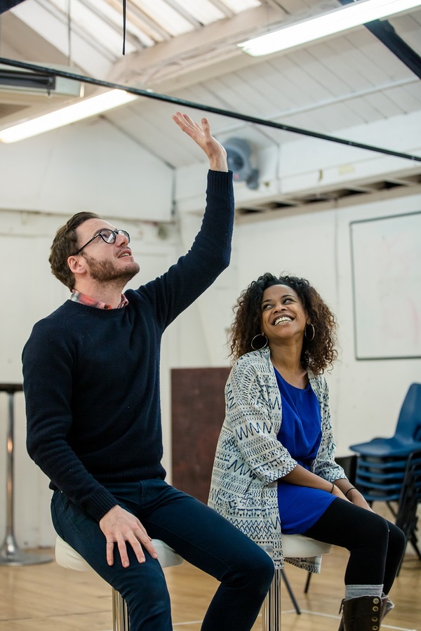 Photo Flash: Go Inside Rehearsals for DIRTY GREAT LOVE STORY at Arts Theatre Image