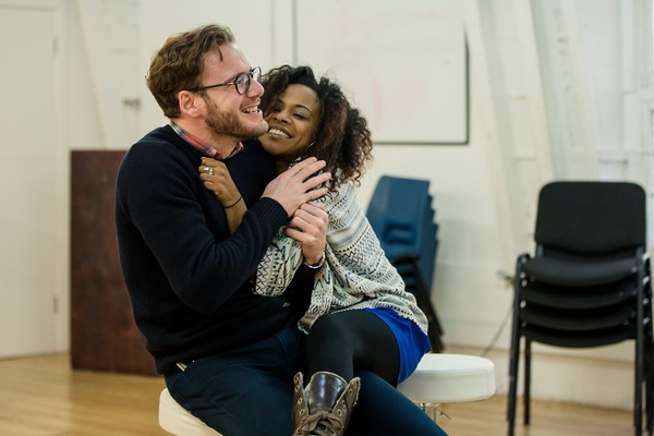 Photo Flash: Go Inside Rehearsals for DIRTY GREAT LOVE STORY at Arts Theatre Image