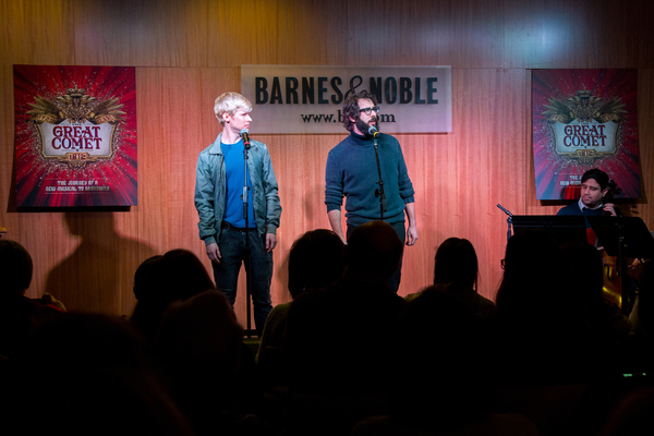 Photo Coverage: Broadway's GREAT COMET Celebrates Book Release at Barnes and Noble Image