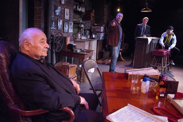 Burt Young, Bruce Nozick, 
Gareth Williams and Ben Adams Photo