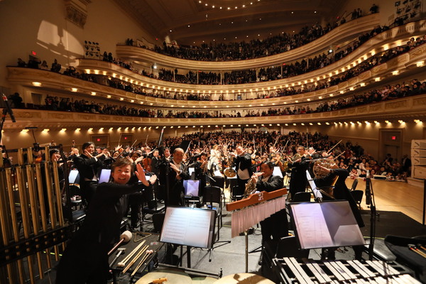 Photo Flash: First Look at Yoshiki With the Tokyo Philharmonic Orchestra at Carnegie Hall Image