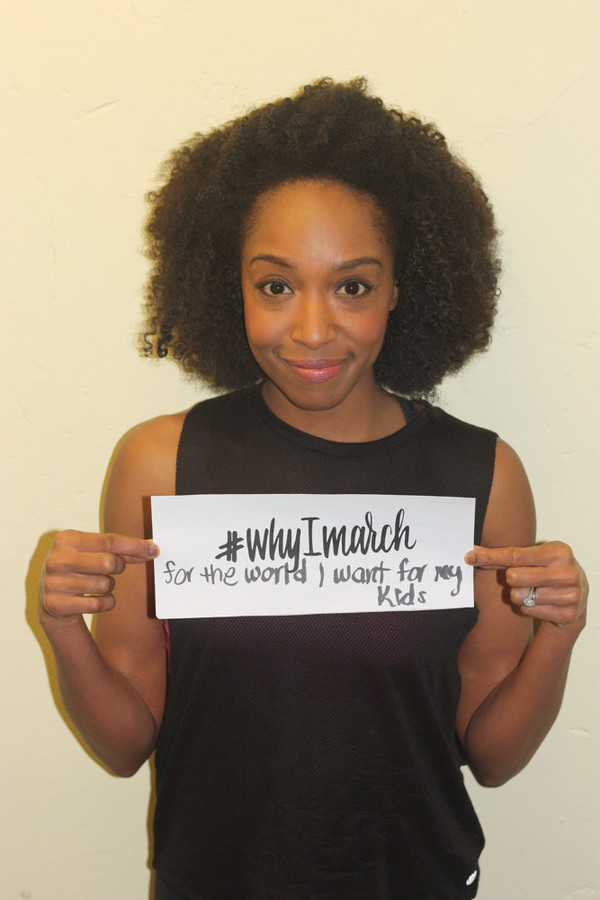 Photo Flash: #WhyIMarch - NYC Actors, Crew Members Support Women's March on Washington Image