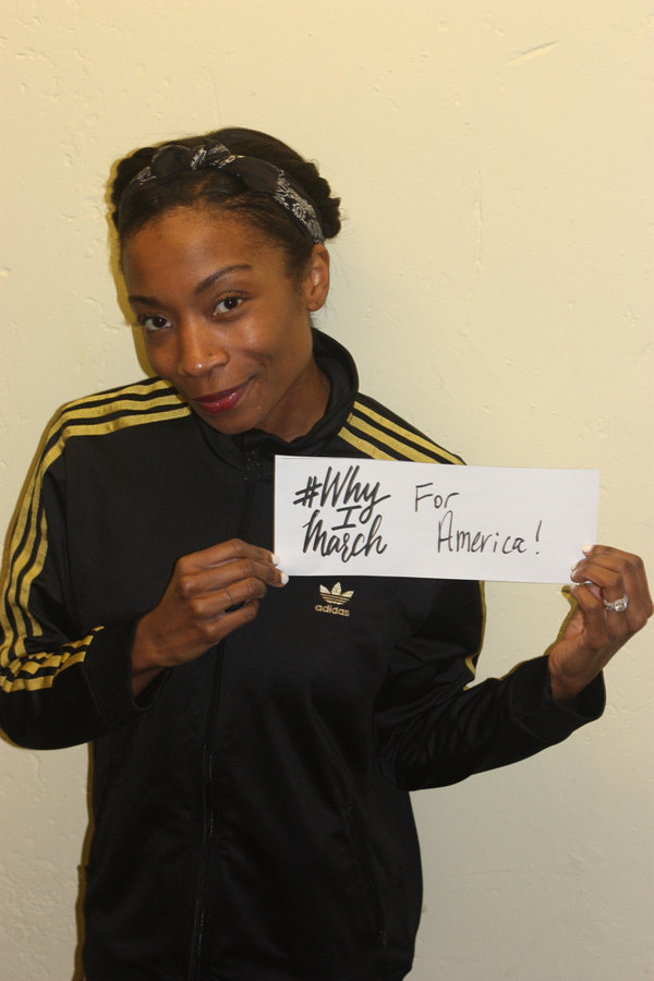 Photo Flash: #WhyIMarch - NYC Actors, Crew Members Support Women's March on Washington Image
