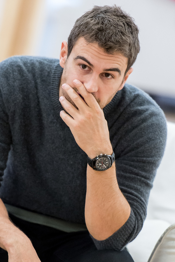 Photo Flash: Sneak Peek at Emilia Fox and Theo James in Rehearsal for SEX WITH STRANGERS at Hampstead Theatre 
