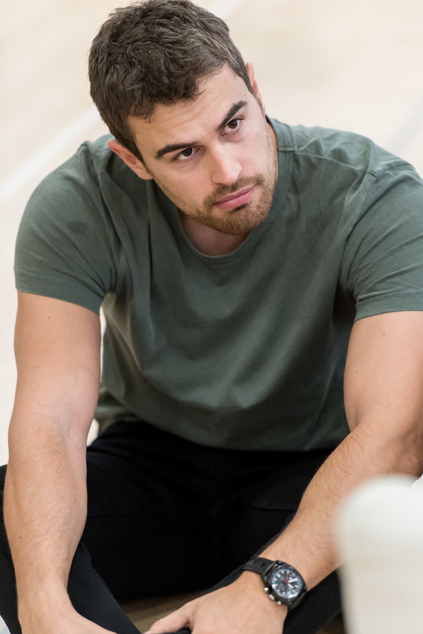 Photo Flash: Sneak Peek at Emilia Fox and Theo James in Rehearsal for SEX WITH STRANGERS at Hampstead Theatre 