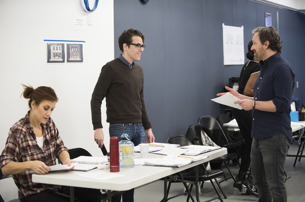 Photo Flash: In Rehearsal with Kate Walsh, Jeremy Shamos and More for IF I FORGET Image