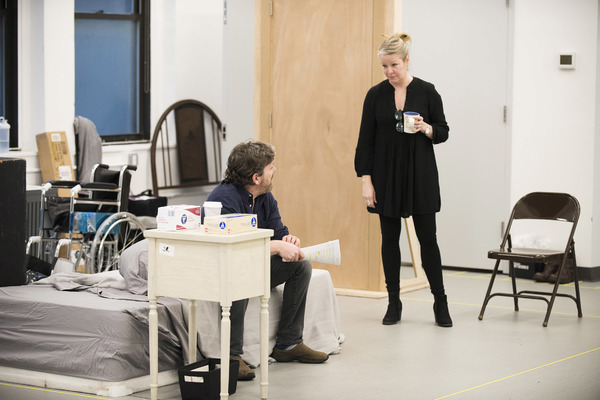 Photo Flash: In Rehearsal with Kate Walsh, Jeremy Shamos and More for IF I FORGET Image