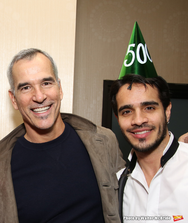 Director Jerry Mitchell and Ektor Rivera  Photo