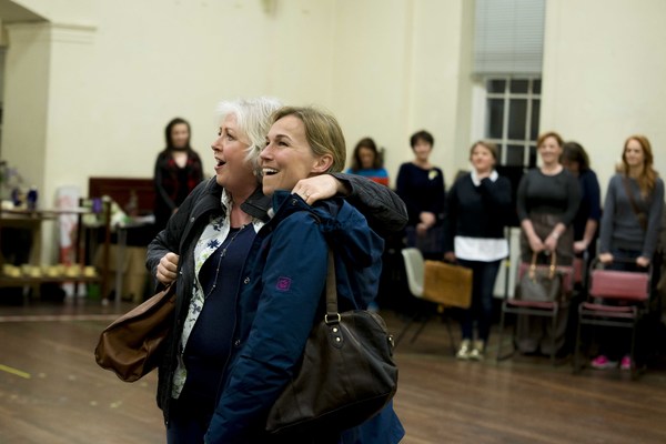 Photo Flash: First Look at Rehearsal Photos for Gary Barlow and Tim Firth's New British Musical, THE GIRLS Image