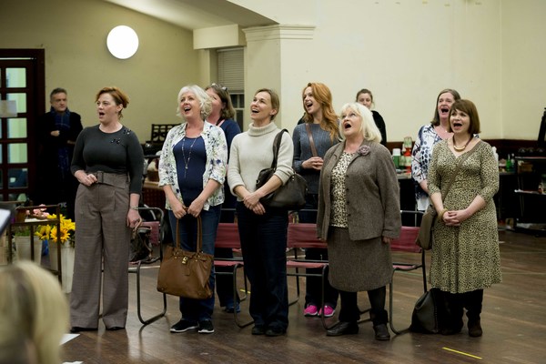 Photo Flash: First Look at Rehearsal Photos for Gary Barlow and Tim Firth's New British Musical, THE GIRLS Image
