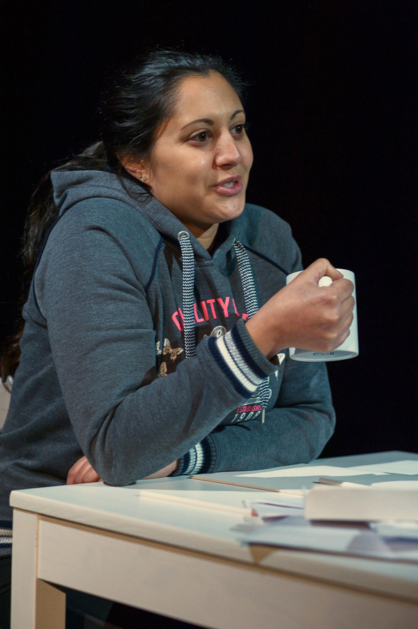 Serin Ibrahim in Gazing At A Distant Star by Sian Rowland, Greenwich Theatre - photo  Photo