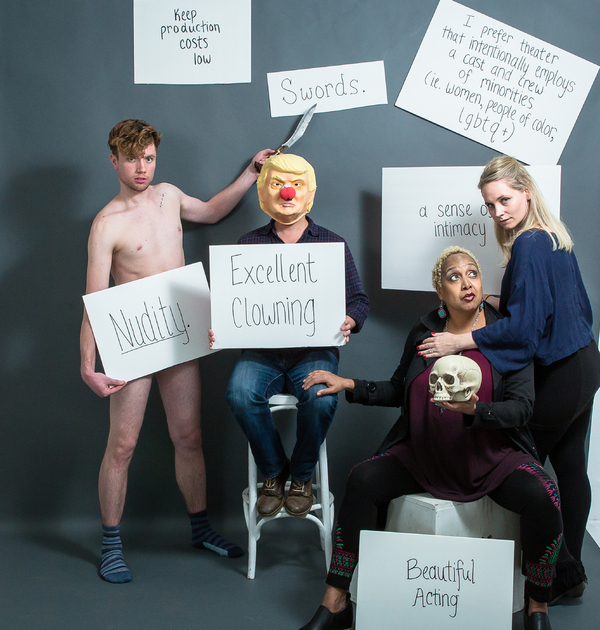 Photo Flash: Meet the Cast of The New York Neo-Futurists' THE GREAT AMERICAN DRAMA 