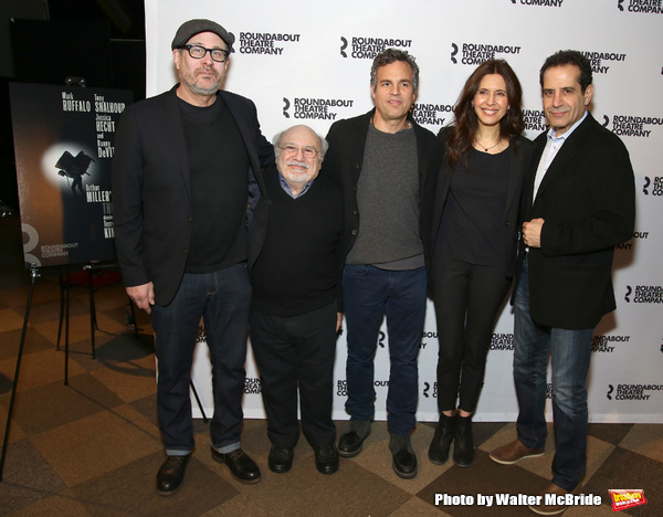 Photo Coverage: Mark Ruffalo, Danny DeVito, Jessica Hecht & Tony Shalhoub Get Ready to Bring THE PRICE to Broadway Image