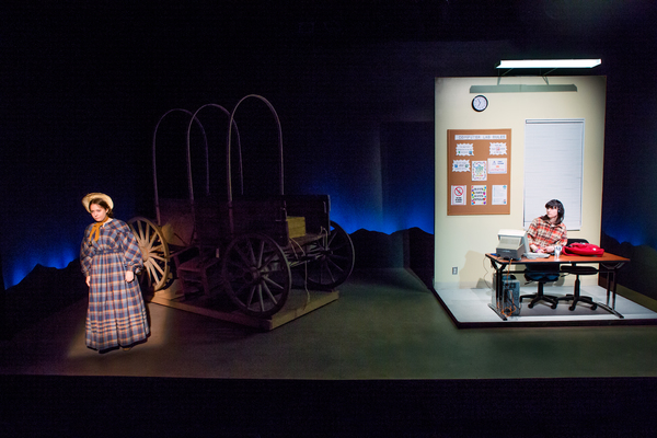 Photo Flash: Ford the River for a First Look at THE OREGON TRAIL at Fault Line Theatre 
