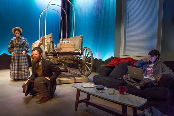 Photo Flash: Ford the River for a First Look at THE OREGON TRAIL at Fault Line Theatre 