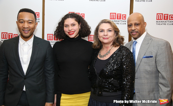 John Legend, Azula Carmen Wilson, Constanza Romero and Ruben Santiago-Hudson Photo