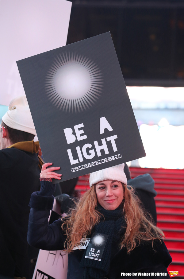Photo Coverage: On Inauguration Eve, Broadway Unites to Take a Pledge for the Ghostlight Project Image