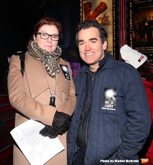 Kate Mulgrew and Brian d'Arcy James  Photo