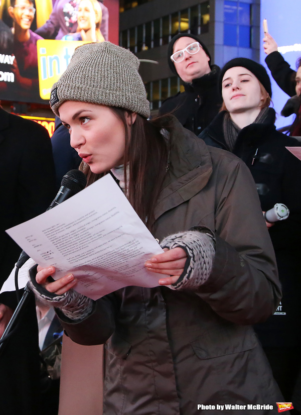 Photo Coverage: On Inauguration Eve, Broadway Unites to Take a Pledge for the Ghostlight Project Image