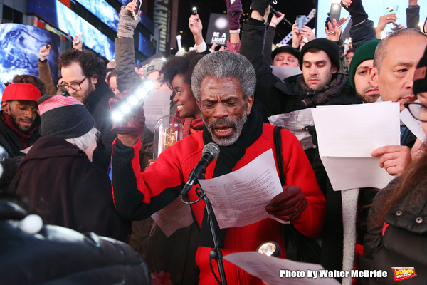 Photo Coverage: On Inauguration Eve, Broadway Unites to Take a Pledge for the Ghostlight Project 