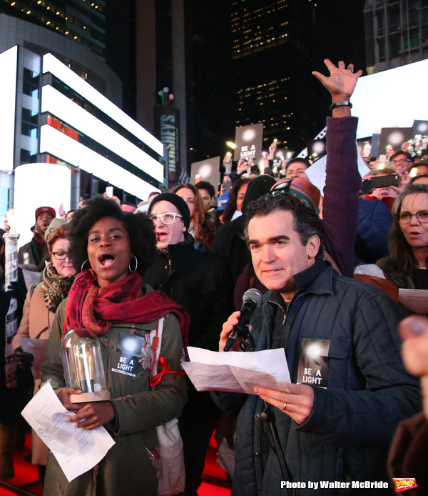 Denee Benton and Brian d'Arcy James  Photo